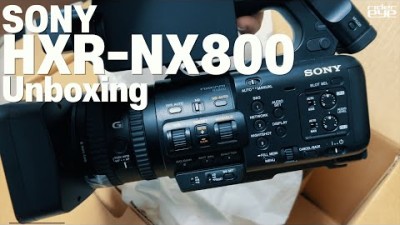 SONY의 새로운 캠코더 HXR-NX800 언박싱